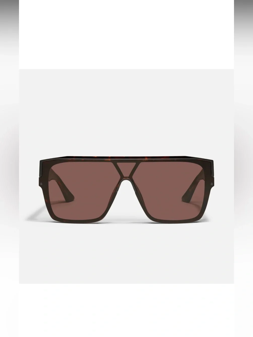 Quay TEMPO Dark Tortoise Frame / Brown Lens